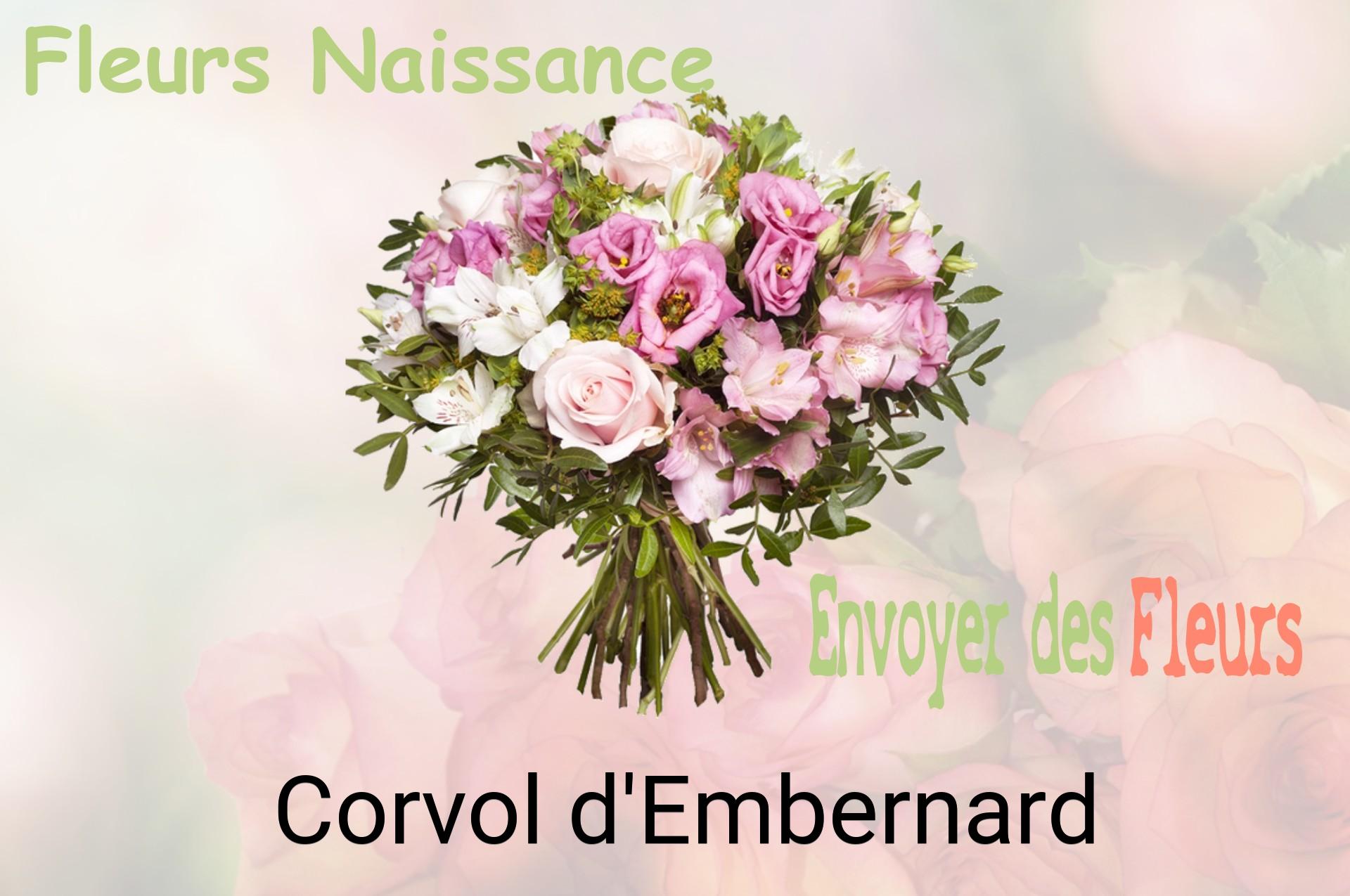Bouquet de fleurs de naissance livré à Corvol-d'Embernard