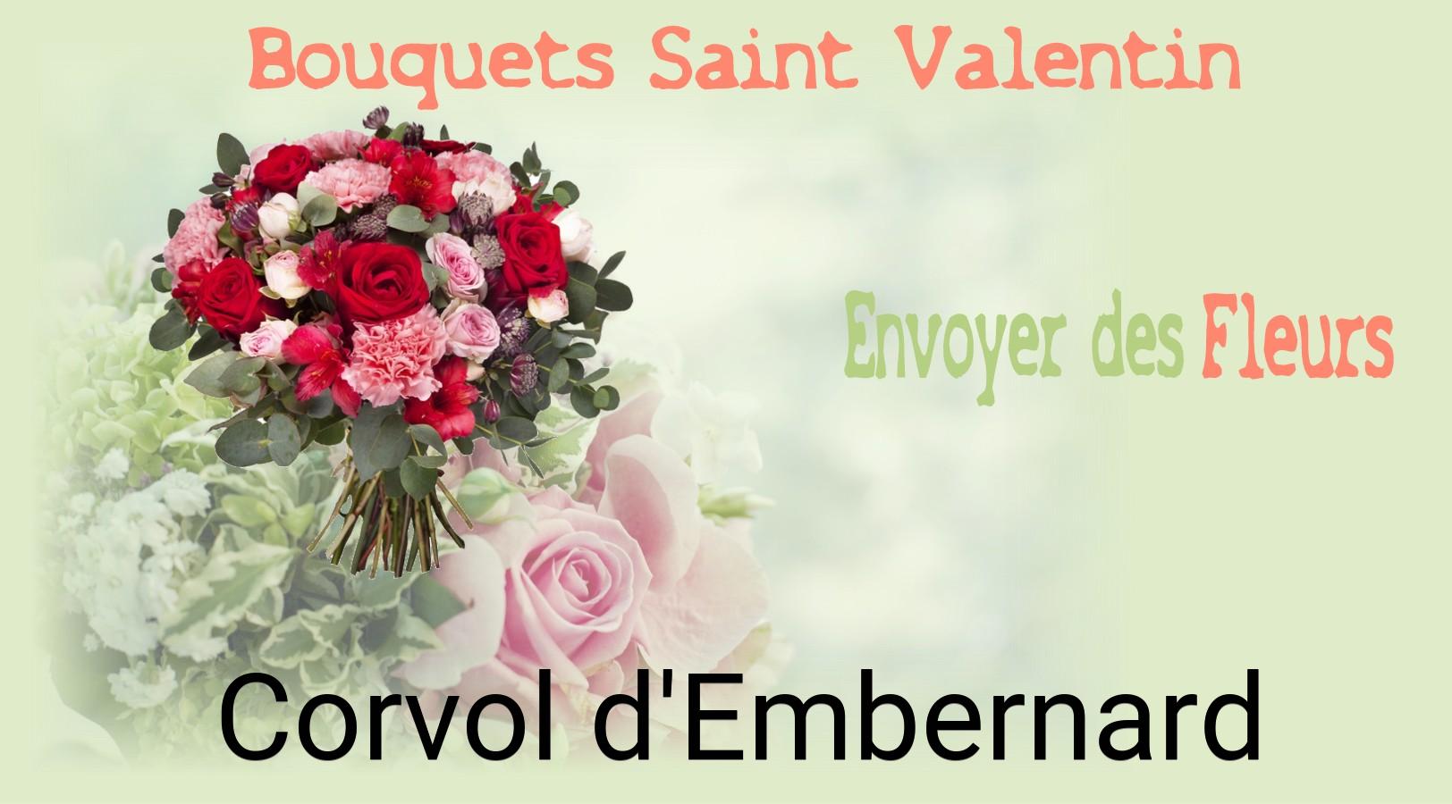 Roses de Saint-Valentin livrées à Corvol-d'Embernard